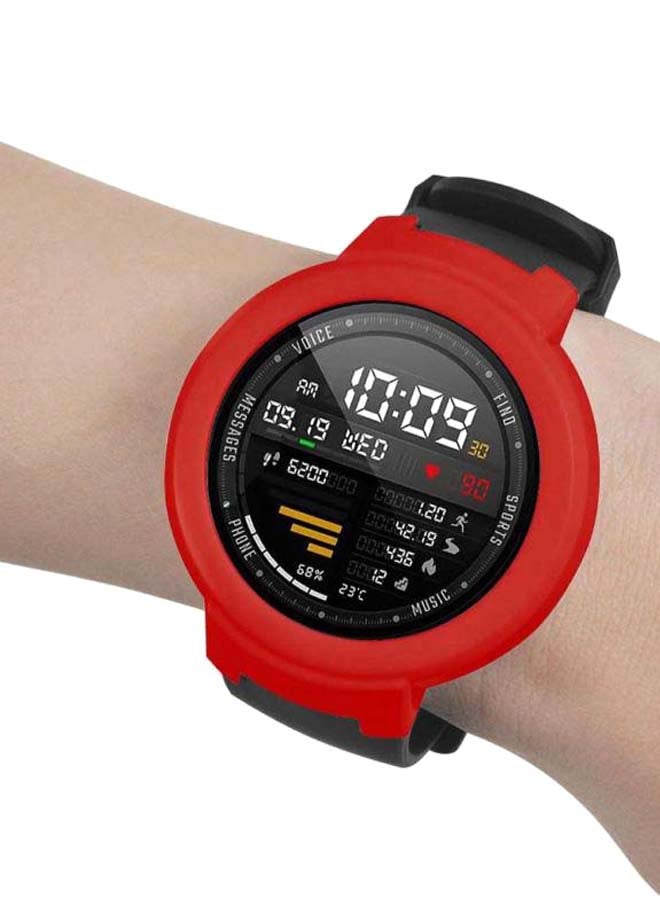 Remson Replacement Hard Shell Cover For Amazfit Verge Smartwatch Red - Image 4