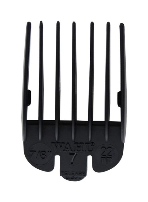 7-Piece Clipper Comb Set Black