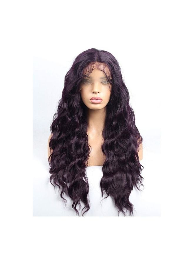 vvBing Short Shoulder Length Hair Wigs Black 24inch 
