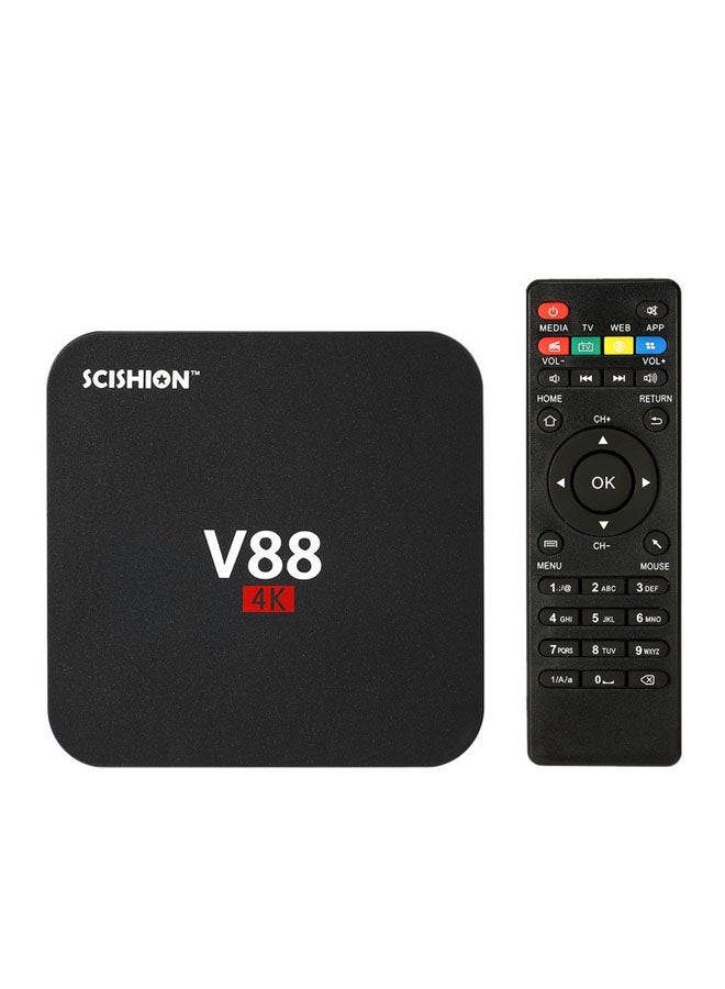 سيشيون صندوق تلفاز V88 - مقبس بريطاني V2347 أسود - Image 1