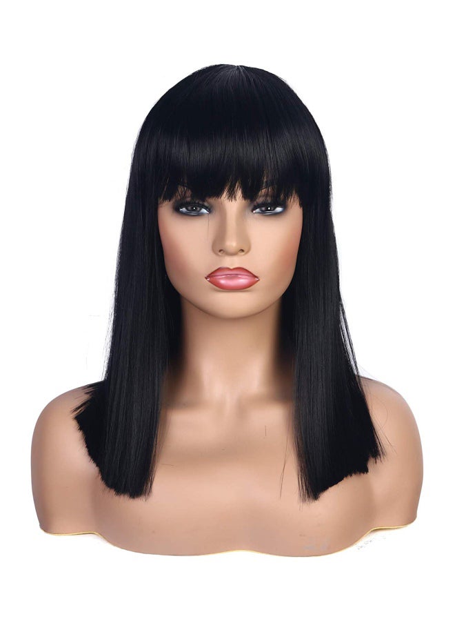 TSNOMORE Hair Wig Black