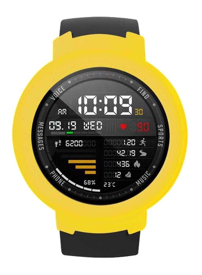 Remson Replacement Protective Shell For Amazfit Verge Smart Watch Yellow - Image 2