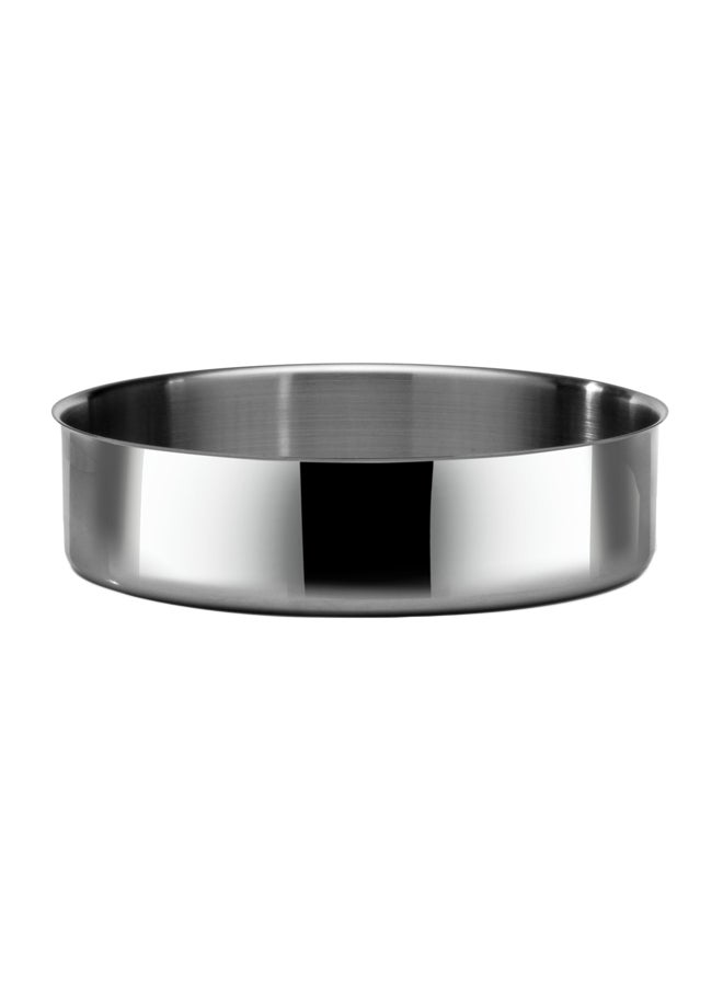 Zahran Round Oven Dish Silver 18cm 