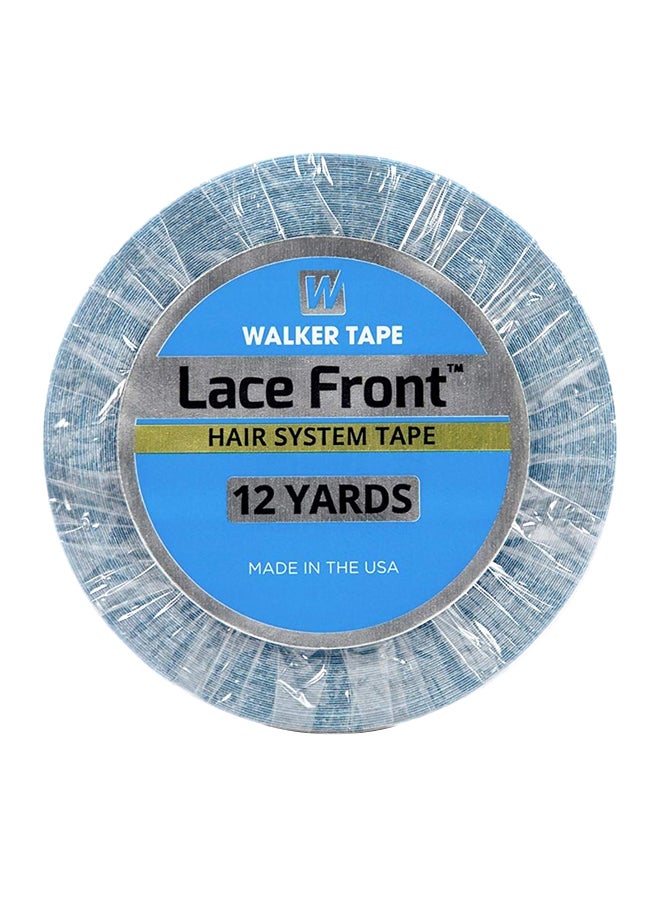 Lace Front Support Tape Blue 3yard