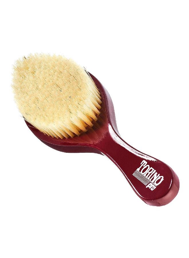 #490 360 Waves Brush Red/Beige