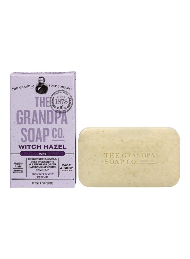 GRANDPA'S Witch Hazel Soft And Gentle Bar Soap Beige 