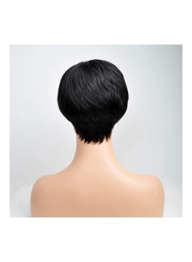SeaSense Pixie Cut Short Hair Wig Black  - Image 2