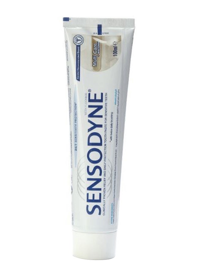 Sensodyne - Multi Care With Whitening Toothpaste White 20ml - Image 1