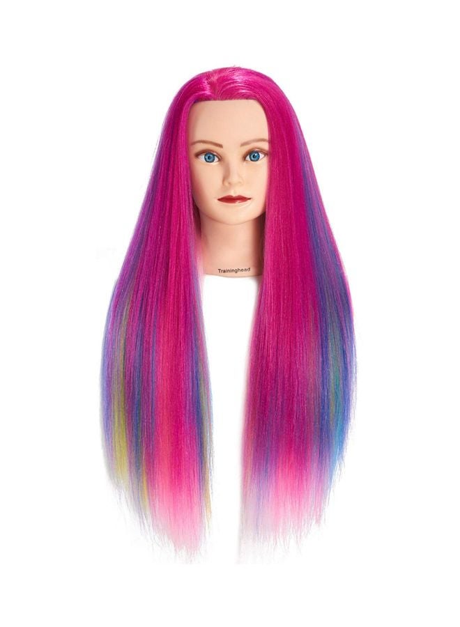 Traininghead Hairdresser Mannequin Head Multicolour 
