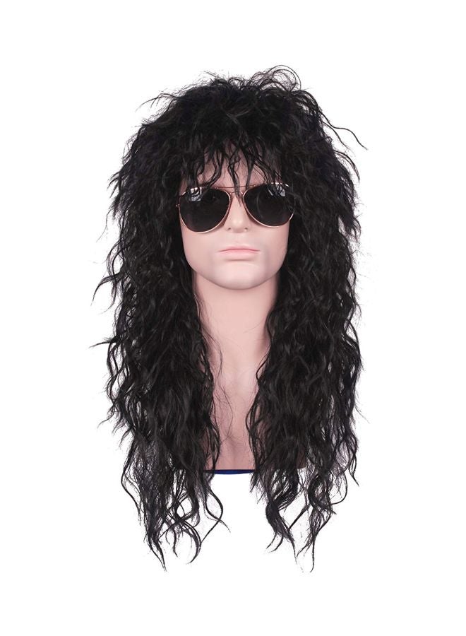TSNOMORE Synthetic Hair Wig Black
