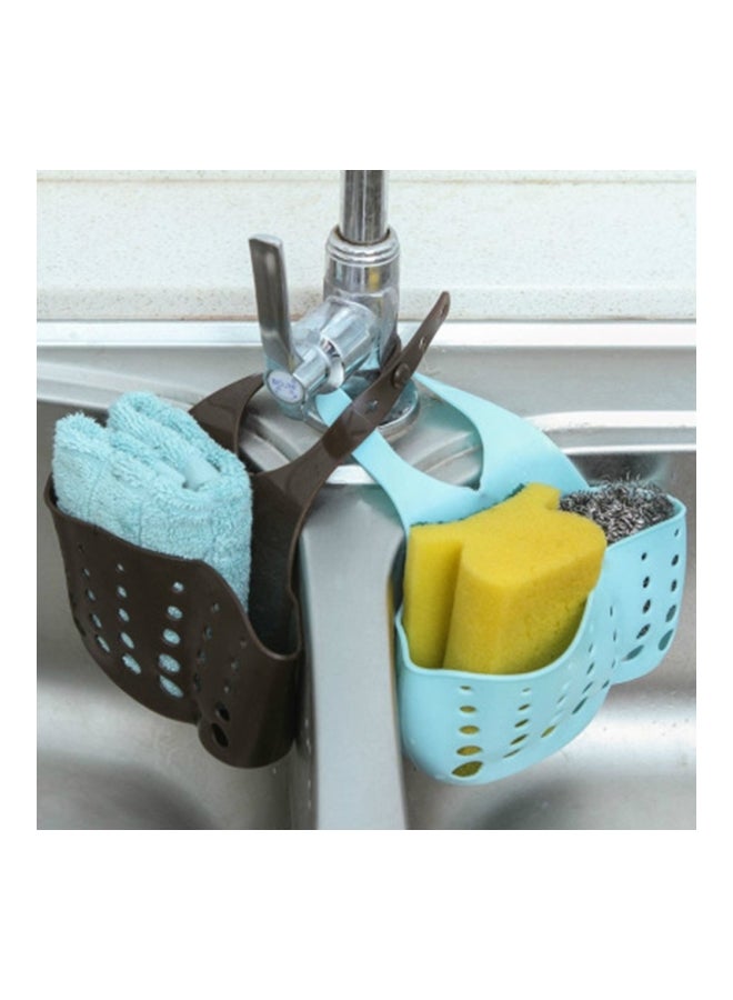 Kitchen Sink Storage Organizer Blue 16.8x21.5cm  - Image 3