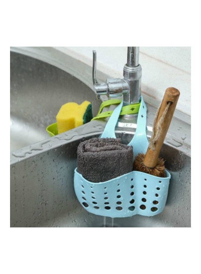 Kitchen Sink Storage Organizer Blue 16.8x21.5cm  - Image 4