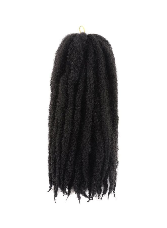 تويو تريز حزمة من 6 وصلات شعر مجعدة بقصة أفرو مارلي 1B 18بوصة - Image 1