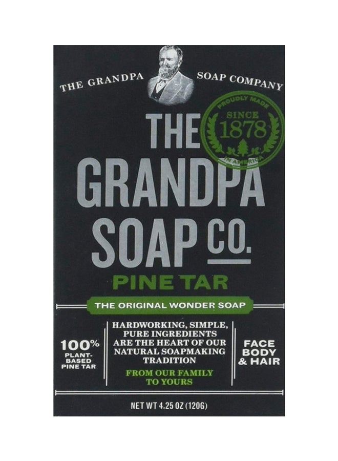 GRANDPA'S 8-Piece Pine Tar Soap Beige 