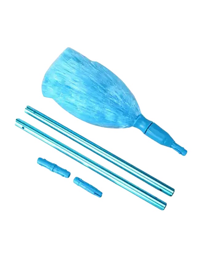 Multifunction Rotary Duster Cleaner Electric Feather Duster Cleaning Brush White & Blue 28x15x8cm - Image 1