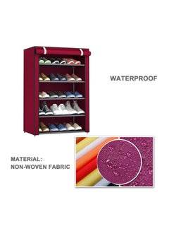 Generic Five-Layered Shoe Rack Multicolour 60x30x90cm  - Image 5