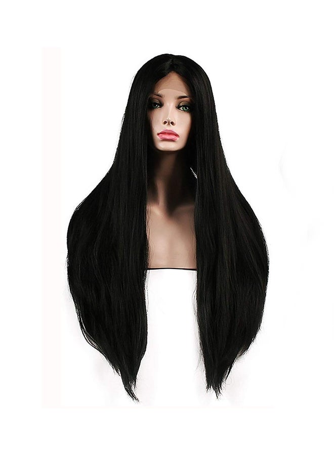 Synthetic Straight Wig Black 26inch - v1556341050/N24330394A_1