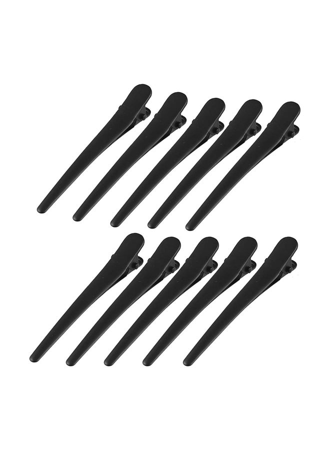 10-Piece Alligator Hair Clip Black - v1556341178/N24323889A_1