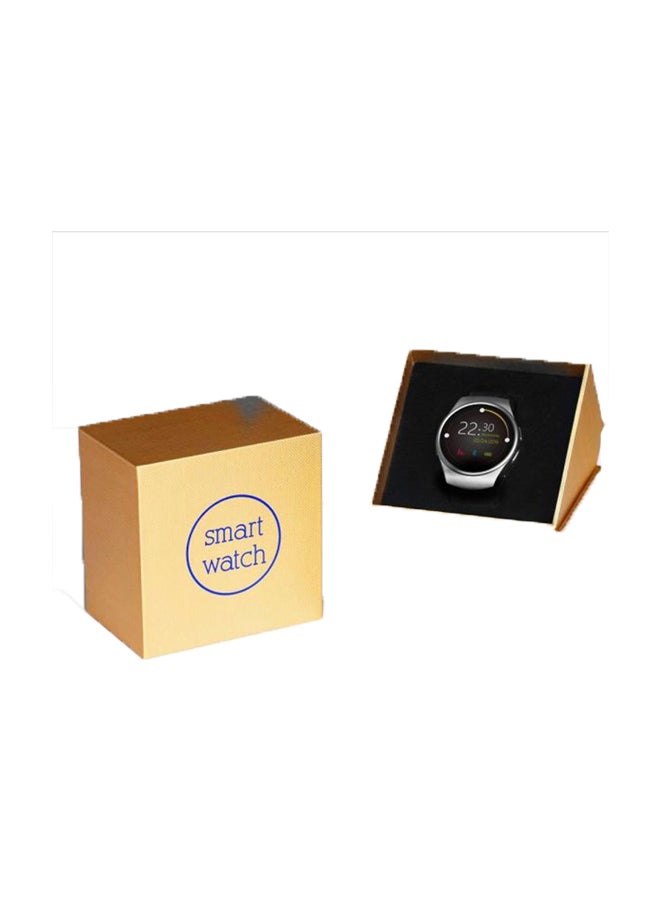 Kingwear - KW18 Bluetooth Touch Screen Smart Watch With SIM Card For Android And iOS Black - Image 1