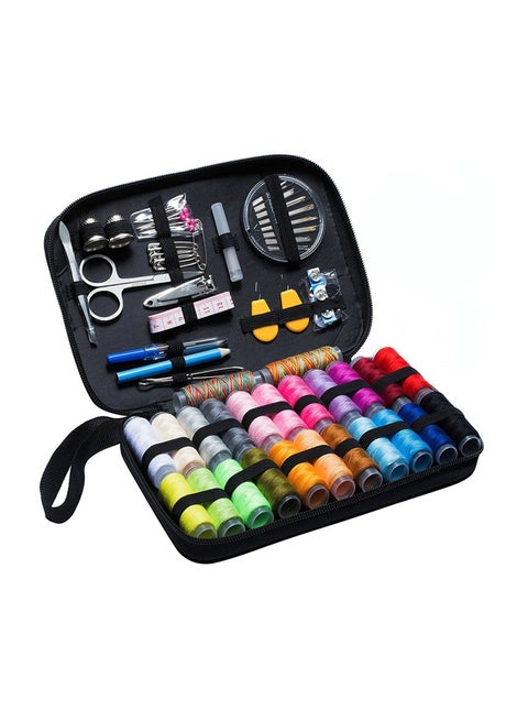 Premium Sewing Supplies Mini Sew Kit Black 21x15x4cm