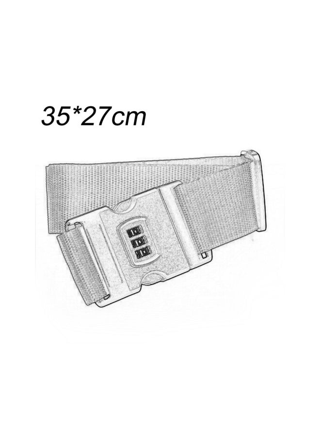 Adjustable Luggage Strap Belt Multicolour  - Image 5
