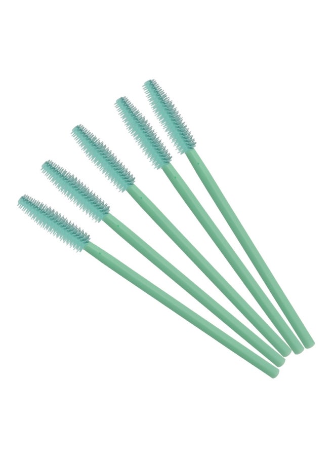 CYTHERIA 50-Piece Disposable Eyelash Brush Set Green 