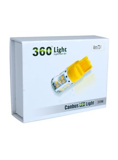 كونبيكس قطعتان من مصباح إشارة T20 بإضاءة LED لمؤشر الانعطاف بقدرة 12 فولت للسيارة طراز 48SMD 7440  - Image 3