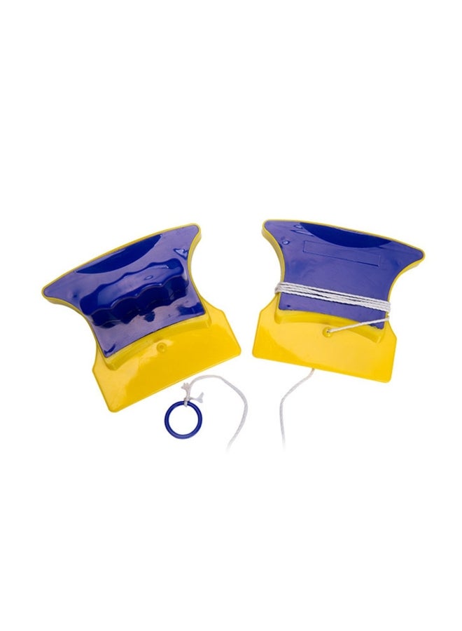 Generic - Magnetic Window Cleaner Brush Blue/Yellow 11x10.5x6cm - Image 1
