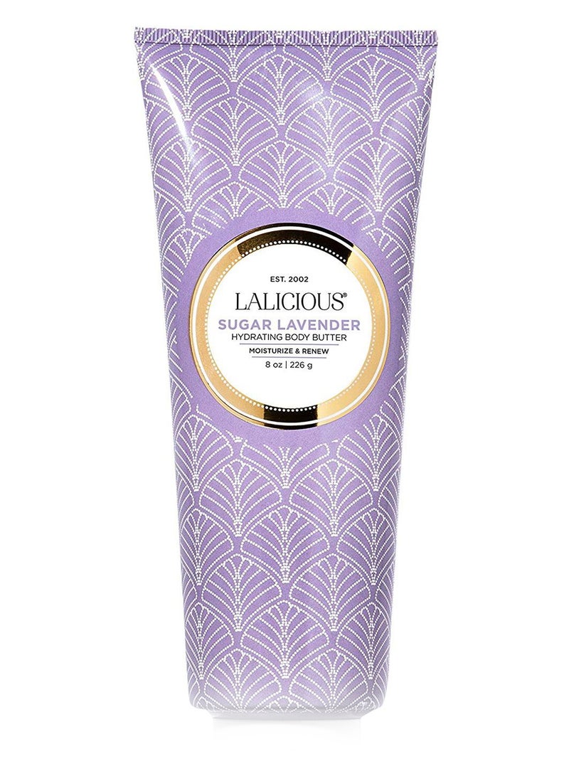 LALICIOUS Sugar Lavender Body Butter Moisturizer
