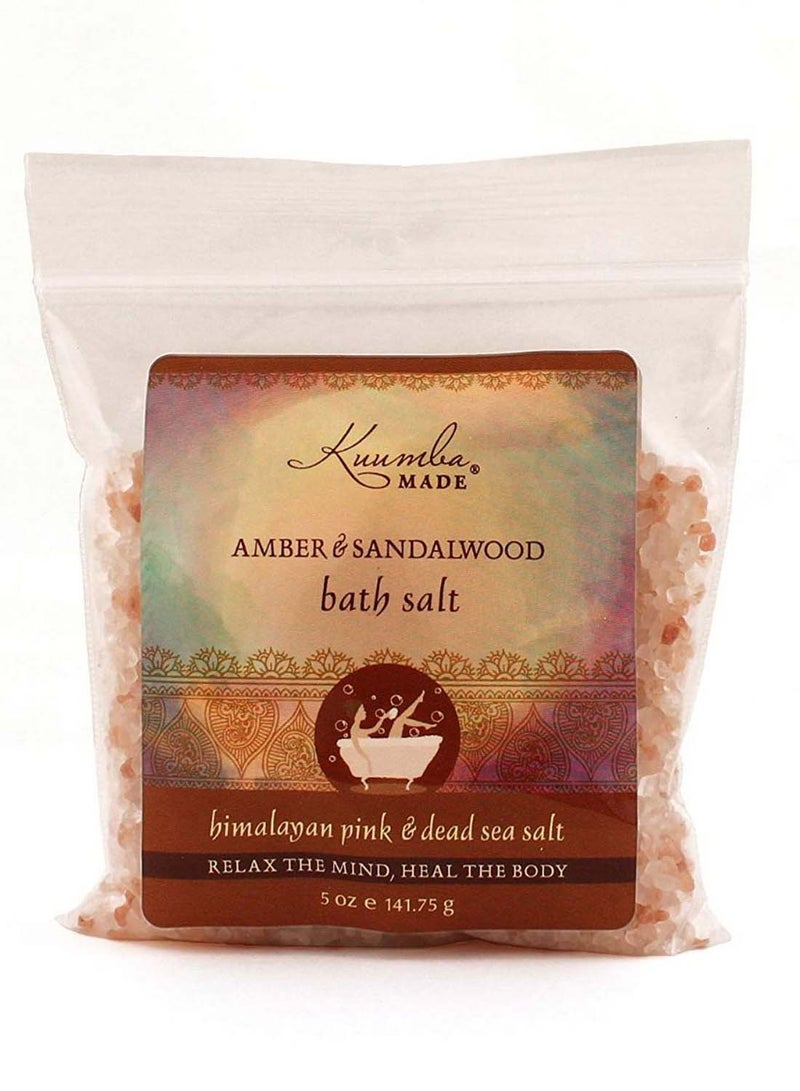 كيومبا ميد ملح استحمام بالعنبر وخشب الصندل - Image 2