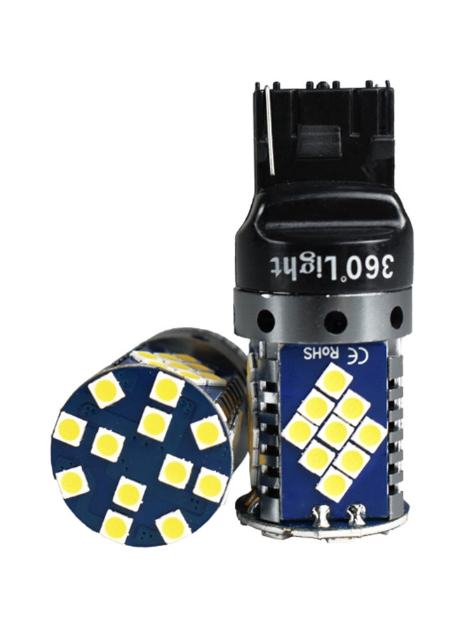 Conpex 2-Piece 12V T20 7443 LED Signal Light Turnal Indicator For Car 48SMD - V61-H1  - Image 2