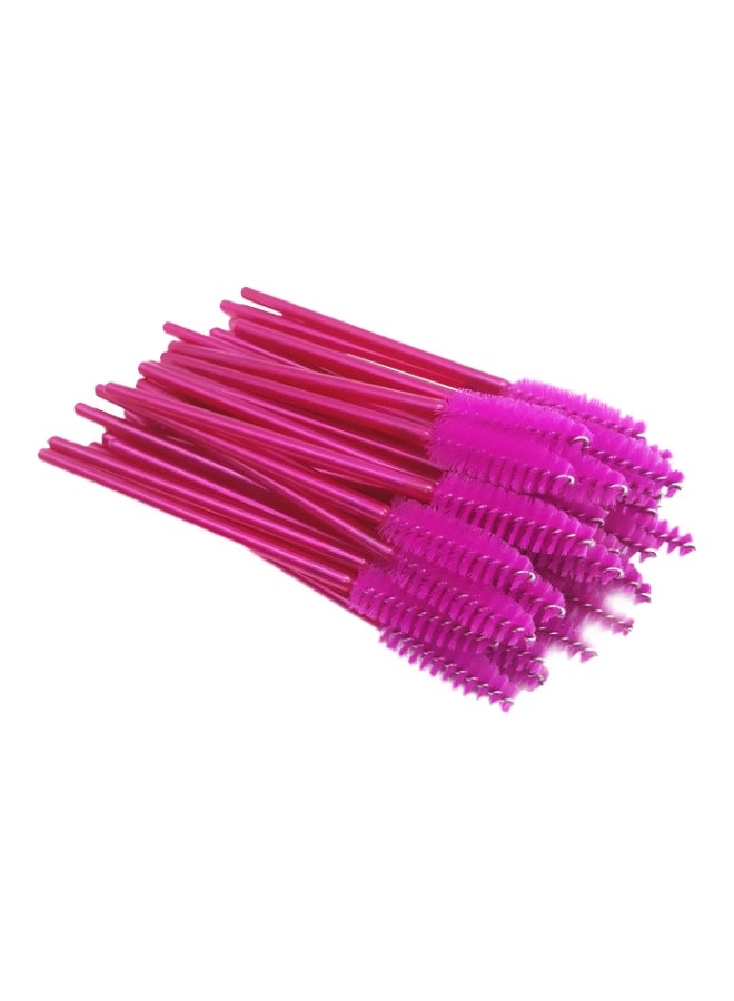 CYTHERIA - 50-Piece Disposable Eyelash Brush Set Pink - Image 1