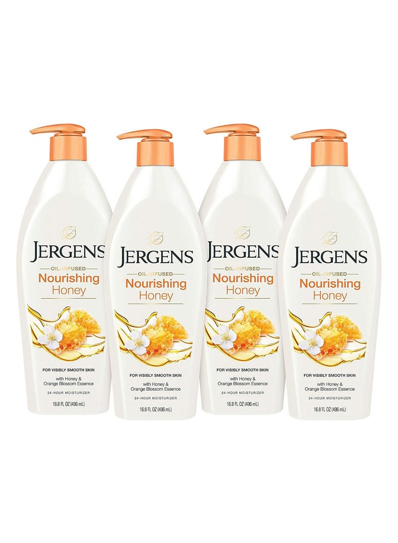 Jergens - 4-Piece Nourishing Honey Moisturizer Set - Image 1