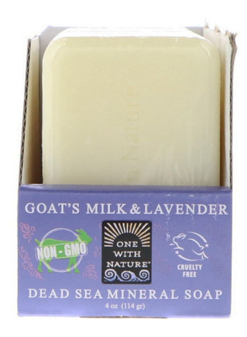 ONE WITH NATURE Dead Sea Mineral Soap 114grams  - Image 2