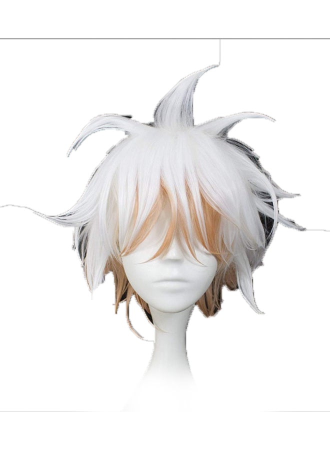شينج وانج كوين شعر مستعار كوسبلاي قصير أبيض/بني