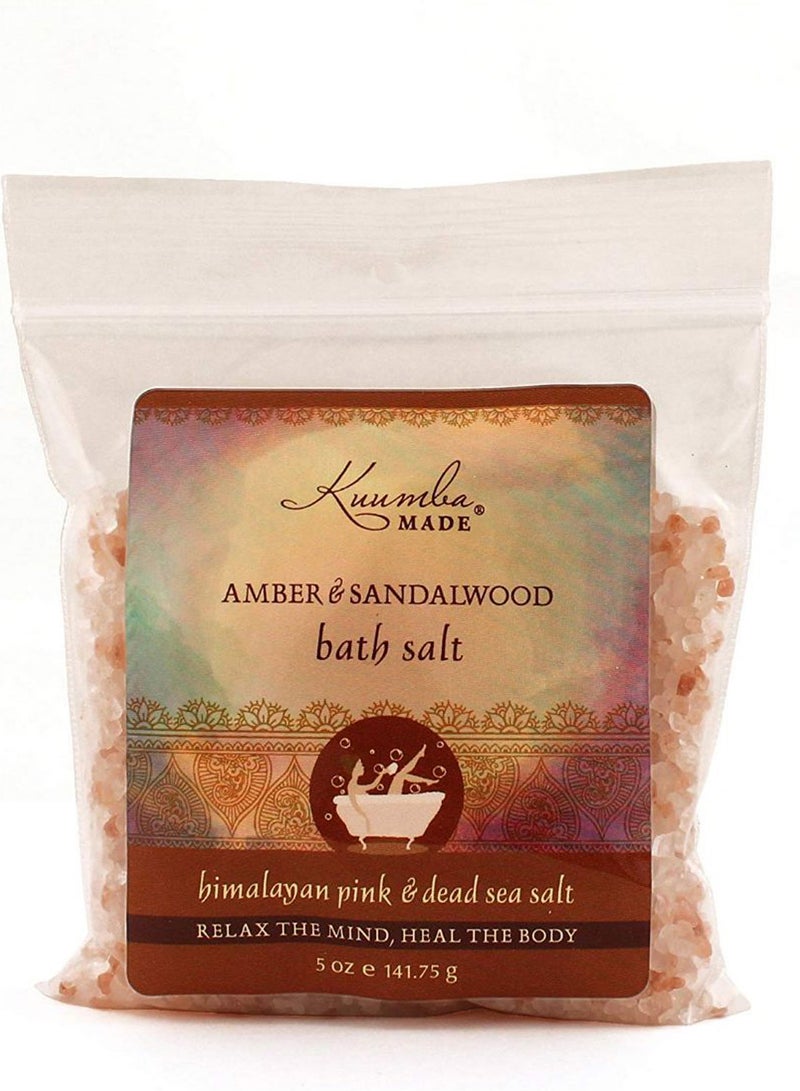 كيومبا ميد ملح استحمام بالعنبر وخشب الصندل - Image 1