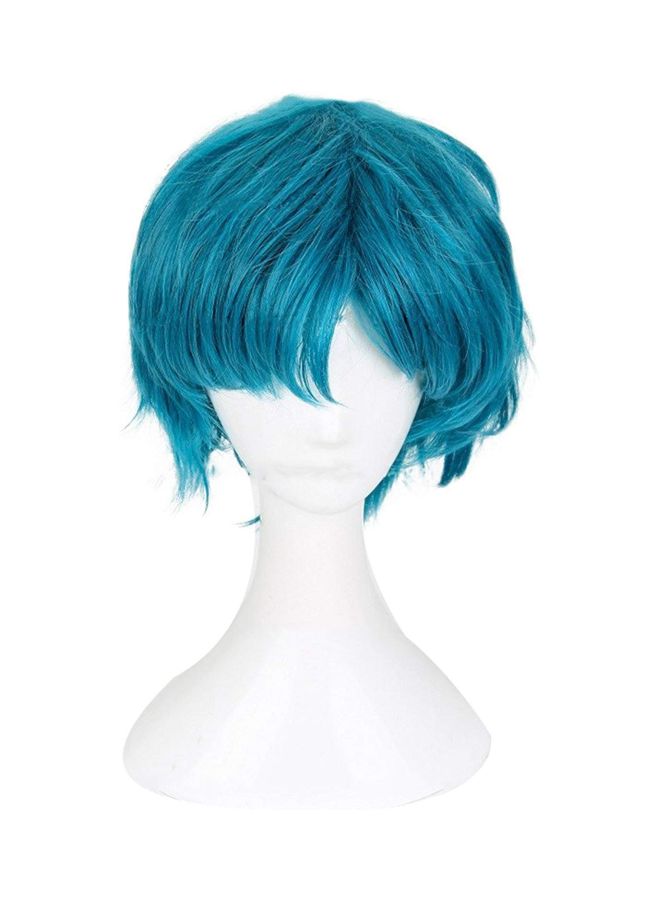 Xingwang Queen Anime Mizuno Ami Cosplay Wig Blue 