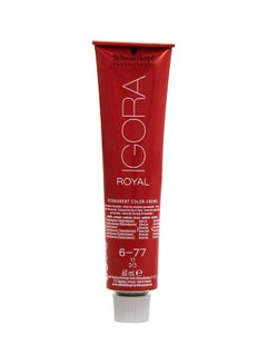 Igora Vibrance Tone On Tone Coloration Tube 6-77 Dark Blonde Copper 60ml