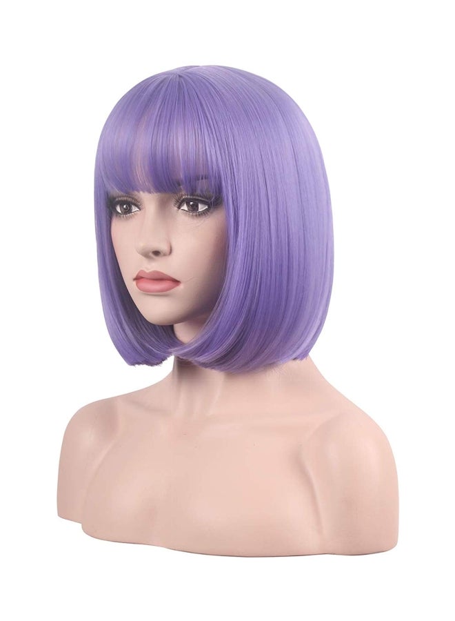 Short Synthetic Cosplay Wig Purple - v1556342269/N24327534A_1