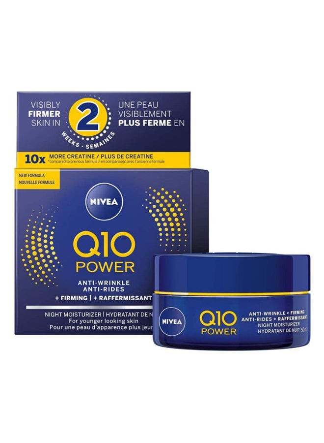 Nivea - Q10 Power Anti-Wrinkle Firming Night Cream 50ml - Image 1