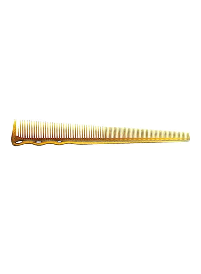YS PARK Extra Fine Short Hair Design Comb Yellow