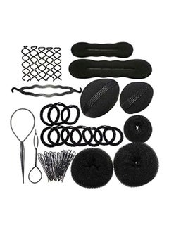 WINOMO DIY Hair Styling Accessories Kit Set Black 