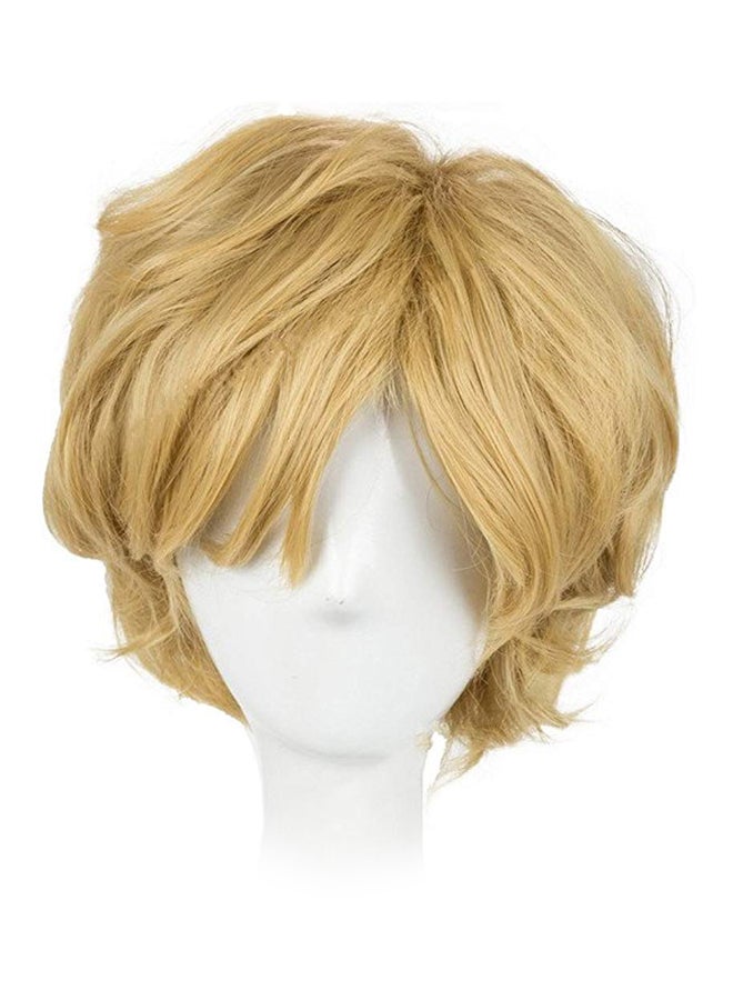 Short Cosplay Hair Wig Yellow - v1556342507/N24327374A_1