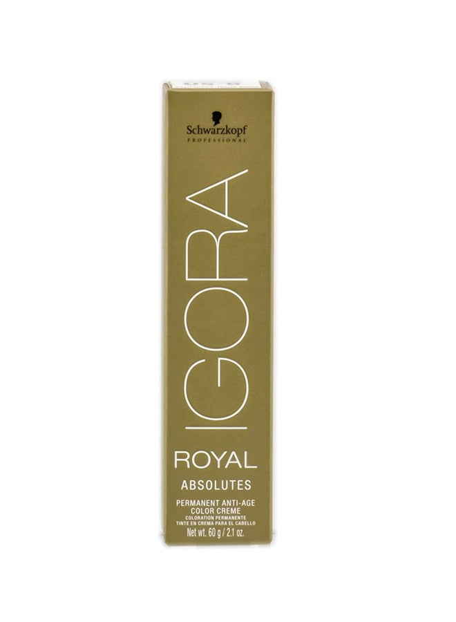 Schwarzkopf Igora Royal Absolutes Hair Color 5-50 Light Brown Gold Natural 60grams