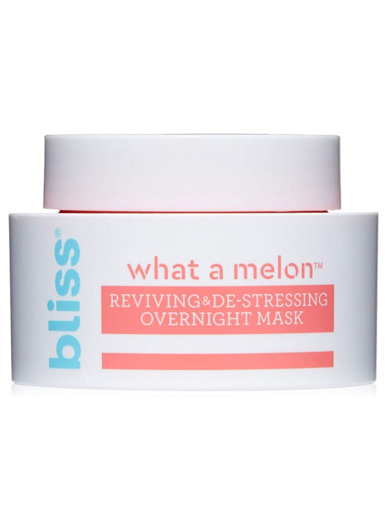 BLISS - What A Melon Overnight Facial Mask 50ml - Image 1