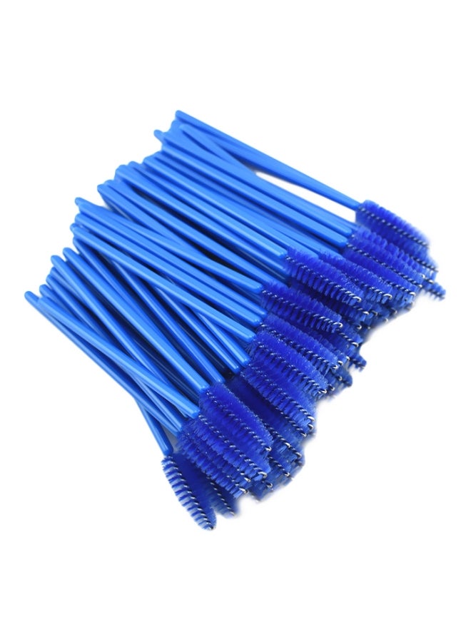 CYTHERIA 100-Piece Disposable Eyelash Brush Set Blue 