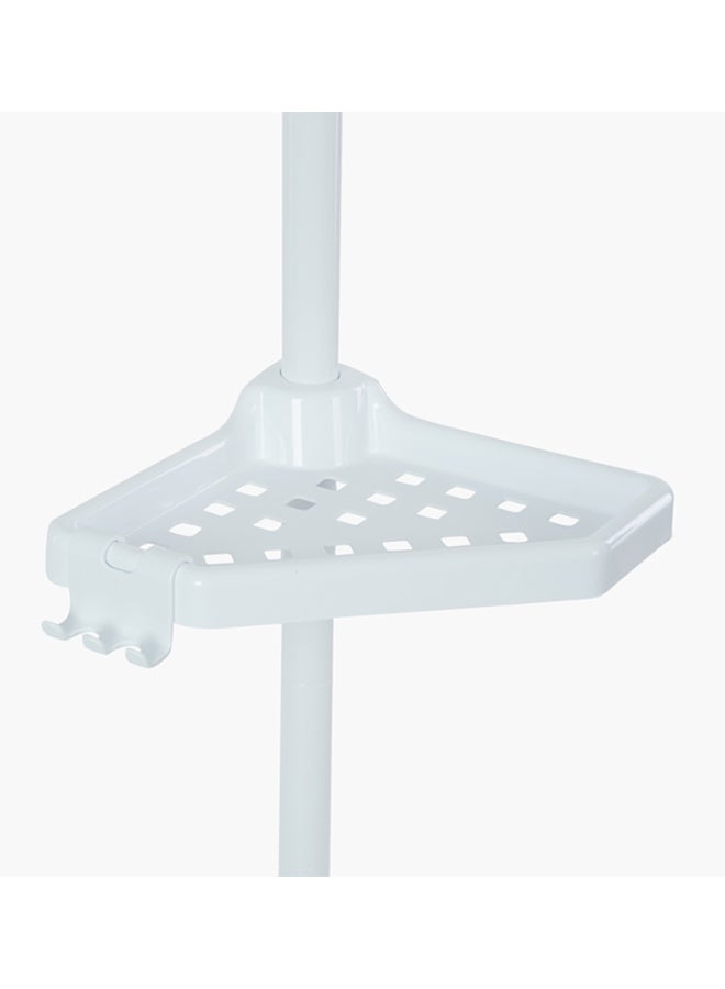 Prima Nova 4 Tier Telescope Corner Shelf White 9cm - Image 2