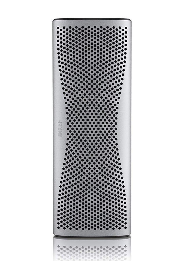 Kef - MUO Wireless Bluetooth Speaker Light Silver - Image 1
