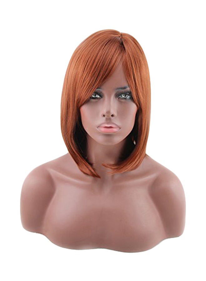 Cosplay Wig Brown 35cm