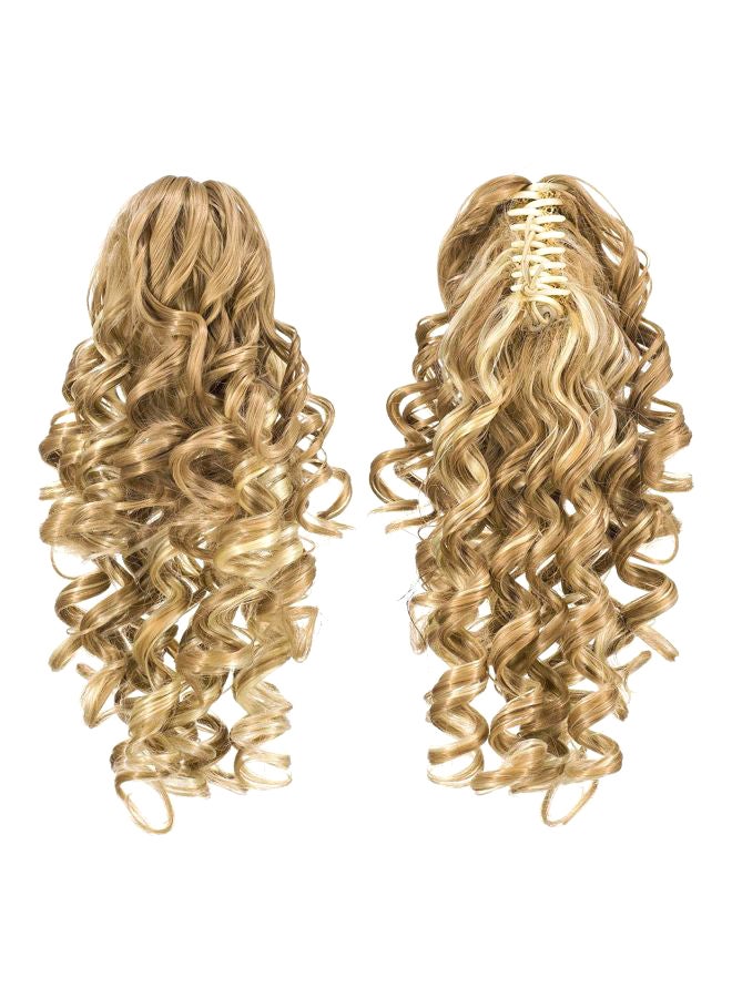 Curl Ponytail Extension Set Beige/Blonde Mixed 24H613 12inch